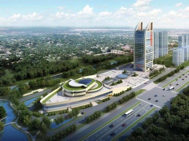 九江長江航運中心（一期）項目部800KW康沃發(fā)電機(jī)組